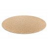 Kusový koberec Timo 6272 Dark beige kruh – na ven i na doma