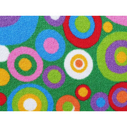AKCE: 100x470 cm Dětský metrážový koberec Candy 24