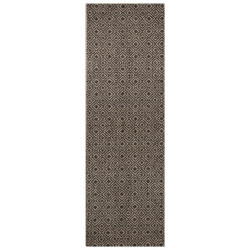 Běhoun Vila 60x180 Cook & Clean 103369 brown black