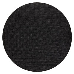 Kusový koberec Timo 6272 Black kruh – na ven i na doma