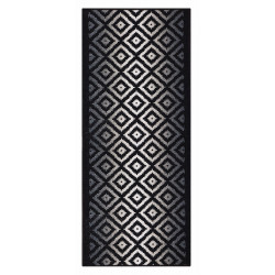 Protiskluzový běhoun na míru Zel 1018 Silver (Grey) s obšitím