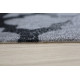 Protiskluzový běhoun na míru Zel 1017 Silver (Grey) s obšitím