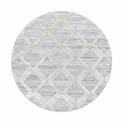AKCE: 80x80 (průměr) kruh cm Kusový koberec Pisa 4703 Grey kruh