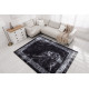 Kusový koberec Miro 51278.810 Marble black / white