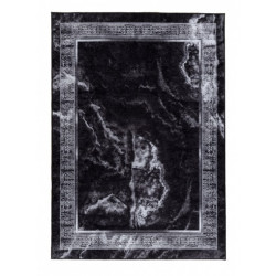 Kusový koberec Miro 51278.810 Marble black / white