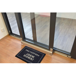 Rohožka Pro pošťáka jsem doma 40x60 cm - na ven i na doma