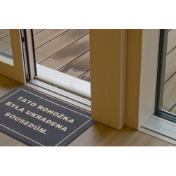 Tato rohožka byla ukradena sousedům 40x60 cm - na ven i na doma