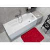 Protiskluzová koupelnová předložka 3D 0133 Red