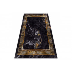 Kusový koberec Miro 51278.809 Marble black / gold