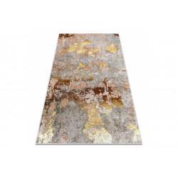 Kusový koberec Miro 51463.802 Abstraction grey / gold