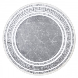AKCE: 120x120 (průměr) kruh cm Kusový koberec Gloss 2813 27 greek grey kruh