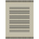 Kusový koberec Floorlux 20001 Silver/Black – na ven i na doma