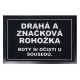 Drahá a značková rohožka 40x60 cm - na ven i na doma