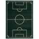 Kusový koberec Fotbal green