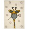 Dětský kusový koberec Žirafa