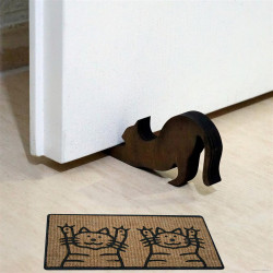 Rohožka Kokos + guma 2 kočky - na ven i na doma