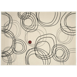 TRHÁK: Kusový koberec Circles cream