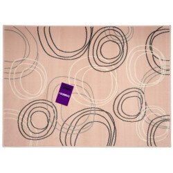 Kusový koberec Circles powder pink