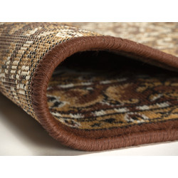 TRHÁK: Kusový koberec TEHERAN T-102 brown kruh