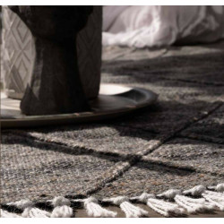 Ručně tkaný kusový koberec My Dakar 365 anthracite – na ven i na doma