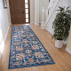 AKCE: 80x240 cm Kusový koberec Luxor 105634 Caracci Blue Multicolor