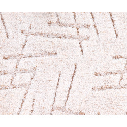 AKCE: 100x560 cm Metrážový koberec Symphony 33 Světle béžová