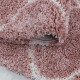 AKCE: 60x110 cm Kusový koberec Salsa Shaggy 3201 rose