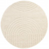 AKCE: 160x160 (průměr) kruh cm Kusový koberec Norwalk 105104 cream kruh