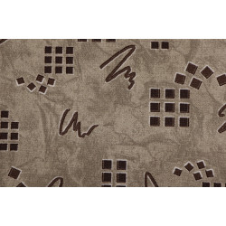 AKCE: 498x100 cm Metrážový koberec Roines beige
