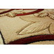 AKCE: 140x190 cm Kusový koberec Adora 5197 D (Red leaves)