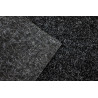 AKCE: 110x100 cm Metrážový koberec Santana 50 černá s podkladem resine, zátěžový
