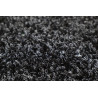 AKCE: 110x100 cm Metrážový koberec Santana 50 černá s podkladem resine, zátěžový