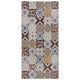 Běhoun Cappuccino 105881 Mosaik Brown Multicolored