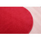 AKCE: 67x67 (průměr) kruh cm Kusový koberec Eton červený 15 kruh