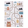 AKCE: 80x150 cm Dětský kusový koberec Fun Polar cream