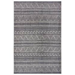 Kusový koberec Clyde 105906 Loto Grey Beige – na ven i na doma