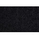AKCE: 79x455 cm Metrážový koberec Rambo 15 černý, zátěžový