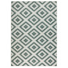 AKCE: 80x150 cm Kusový koberec Twin-Wendeteppiche 103131 grün creme – na ven i na doma