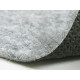 AKCE: 100x450 cm Metrážový koberec Santana 14 šedá s podkladem gel, zátěžový