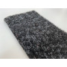 AKCE: 170x230 cm Metrážový koberec Santana 50 černá s podkladem gel, zátěžový