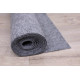 AKCE: 230x577 cm SUPER CENA: Šedý výstavový koberec Budget metrážní