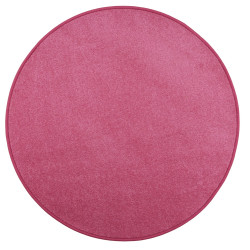 AKCE: 200x200 (průměr) kruh cm Kusový koberec Eton růžový 11 kruh