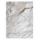 AKCE: 140x190 cm Kusový koberec Gloss 529A 53 3D mramor ivory/beige