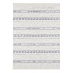 AKCE: 80x150 cm Kusový koberec Twin Supreme 103752 Bahamas Cream/Blue – na ven i na doma