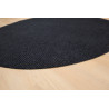 AKCE: 120x120 (průměr) kruh cm Kusový koberec Quick step antracit kruh