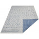 AKCE: 80x150 cm Kusový koberec Mujkoberec Original Nora 105006 Blue Creme – na ven i na doma