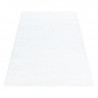 AKCE: 60x110 cm Kusový koberec Brilliant Shaggy 4200 Snow