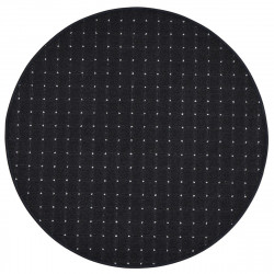 AKCE: 300x300 (průměr) kruh cm Kusový koberec Udinese antracit kruh