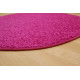 AKCE: 200x200 (průměr) kruh cm Kusový koberec Color shaggy růžový kruh