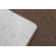 AKCE: 80x80 cm Kusový koberec Astra hnědá čtverec